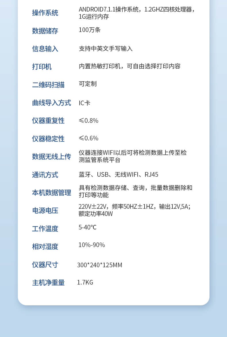 熒光定量農(nóng)藥殘留檢測儀
